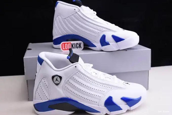 1st Kicks 14 Air Hyper 487471-104 Jordan Royal 0609